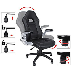 Acheter SONGMICS Fauteuil de bureau Chaise pour ordinateur OBG28B