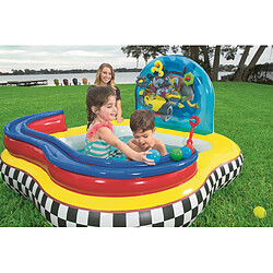 Piscine Gonflable pour Enfants Bestway Mickey et les Roadster Racers 157x157x91 cm