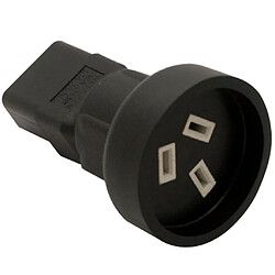 Adaptateur secteur IEC320 C14 vers Australie femelle