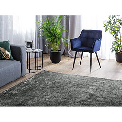 Avis Beliani Tapis épais 200 x 200 cm gris foncé DEMRE