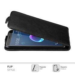 Acheter Cadorabo Coque HTC Desire 12 Etui en Noir