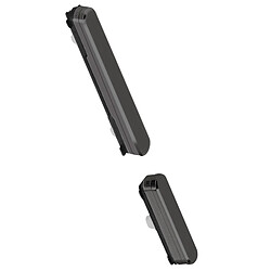 Avizar Clappio Bouton Power et Volume pour Samsung Galaxy S22 et S22 Plus Noir