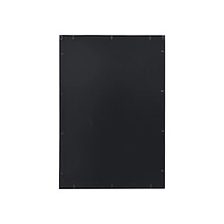 Vente-Unique Miroir industriel en métal - L.60 x H.86,5 cm - Noir - HISAE pas cher