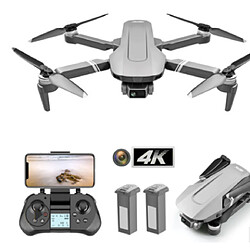 Avis Universal F4 GPS drone et 5G WiFi FPV 2 axes cardan 4K double caméra professionnelle sans brosse RC quadricoptère DRON hélicoptère jouet comparé SG906 PRO | RC hélicoptère(Le noir)