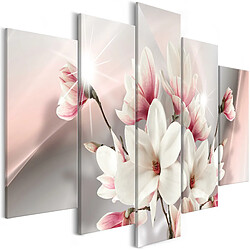 Artgeist Tableau - Magnolia in Bloom (5 Parts) Wide [225x100]