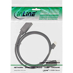 InLine HDMI to DisplayPort Converter Cable - Videokabel - HDMI, USB (nur Strom) männlich zu DisplayPort männlich - 1,5m - Schwarz - 4K Unterstützung, aktiv (17164P)