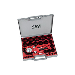 Sam Outillage Coffret 10 découpejoints avec mandrin monobloc Ø 2 à 20 mm 694C320N