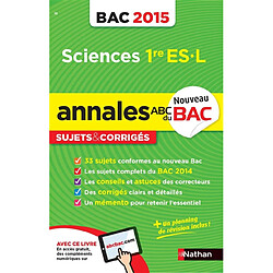 Sciences 1re ES, L : bac 2015 - Occasion