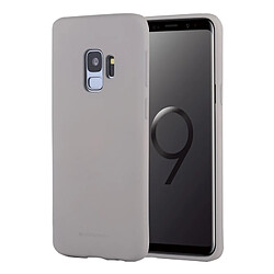 Wewoo Coque gris pour Samsung Galaxy S9 TPU Protection anti-chute Soft Cover arrière FEELING