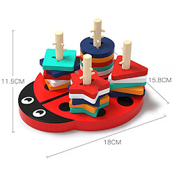 Acheter Tri de blocs de formes géométriques de puzzle Montessori