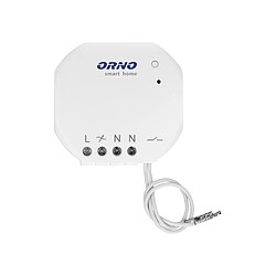 Mini module relais 400W avec récepteur radio compatible Orno Smart Home et RFXCom - Orno