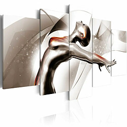 Paris Prix Tableau Imprimé Gold Dance : She 100 x 200 cm