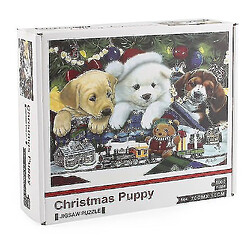 Universal Puppy de Noël puzzle puzzle des pièces de puzzle unique pas cher