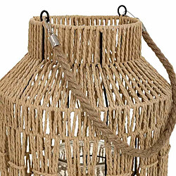 Lanterne Alexandra House Living Naturel Papier Fer 28 x 41 x 28 cm pas cher