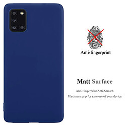 Cadorabo Coque Samsung Galaxy A31 Etui en Bleu