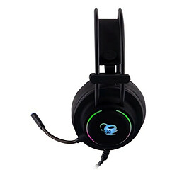 Casques avec Micro Gaming CoolBox DeepLighting Noir pas cher