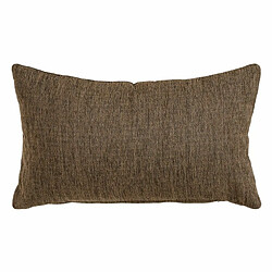 BigBuy Home Coussin Polyester Coton Marron 50 x 30 cm