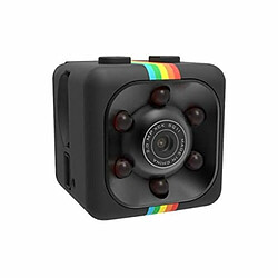 Totalcadeau Mini camera espion Full HD 1080P à infrarouge carré