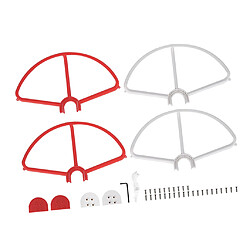 Avis protection anti-collision pour propulseur a hélice pour dji fantôme 3 rouge + blanc