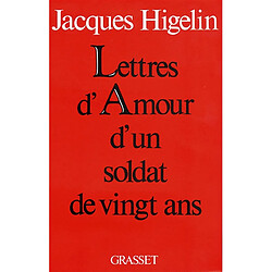 Lettres d'amour d'un soldat de vingt ans - Occasion