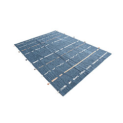 Hadorn Tapis - 290x80 - Bleu - Juniper Greka pas cher