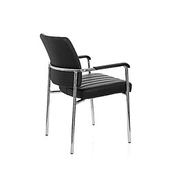 Chaise de conférence / chaise visiteur / chaise SOMOS V PU noir hjh OFFICE pas cher