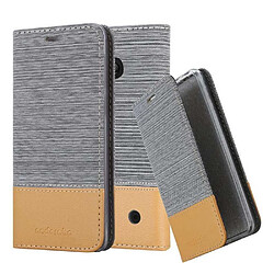 Cadorabo Coque Nokia Lumia 550 Etui en Gris