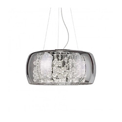 Ideal Lux Suspension Audi-80 Métal Fumé 8 ampoules 33cm