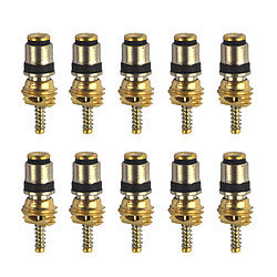 Acheter 10Pc A / C Voiture Valve Climatisation Noyau En Laiton - Universel