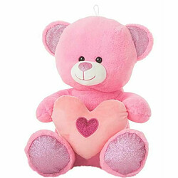 BigBuy Kids Jouet Peluche Ours 20 cm Coeur