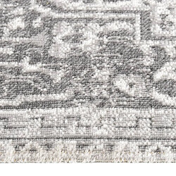 Avis vidaXL Tapis à tissage plat d'extérieur 80x250 cm Gris clair