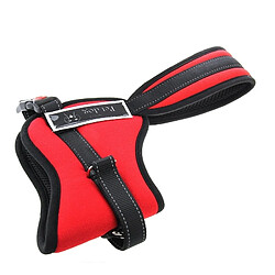 Wewoo Corde de traction de chien rouge de Poitrine d'animal familier de Soft Thicken, taille: S 35-50cm pas cher