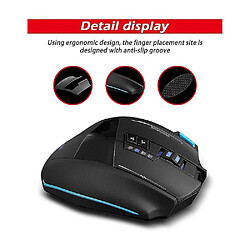 Avis Universal F-15 Programmation sans fil + souris à double mode filaire 2,4 g de jeu macro souris 4800dpi Wired / Wireless