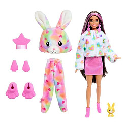 Barbie-Barbie Cutie Reveal-Poupée lapin Reve Coloré avec 10 surprises HRK38