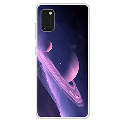 Coque en TPU modèle ciel étoilé pour votre Samsung Galaxy A41