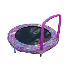 Jumpking Trampolines Trampoline Bazoongi Bouncer Lapin rose