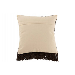 Dansmamaison Coussin Ethnique Coton Marron/Noir/Beige