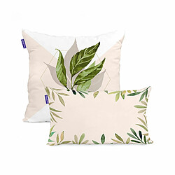 Happy Friday Set de housses de coussin HappyFriday Monterosso Multicouleur 2 Pièces