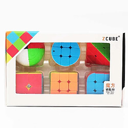 Acheter Universal Cube de vitesse 2x2x2 3x3x3 pyramide 3 ailes cylindre boule cerveau teaser puzzle jouets