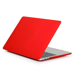 Avis Wewoo Housse Étui rouge pour 2016 MacBook Pro 13,3 pouces avec barre tactile A1706 2 en 1 Coque de protection en plastique dur givré + Version Europe Ultra-mince TPU Protecteur de clavier