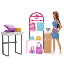 Mattel BARBIE - POUPEE ET BOUTIQUE CREATION