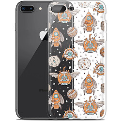 Caseink Coque arrière Apple iPhone 7/8 Plus (4.7 ) Gel HD [ Nouvelle Collection - Souple - Antichoc - Imprimé en France] Punk Space