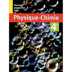 Physique-chimie 4e : manuel de l'élève - Occasion