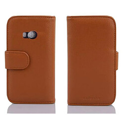 Cadorabo Coque HTC ONE M8 MINI Etui en Brun