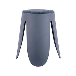 LEITMOTIV Tabouret en polypropylène Savor bleu jeans.