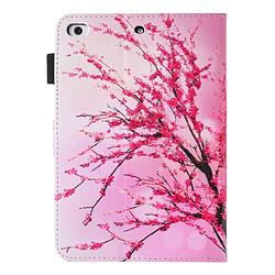 Avis Wewoo Coque pour iPad mini 4/3/2/1 Peinture Peach Blossom Motif Horizontal Flip Housse en cuir avec titulaire et portefeuille fentes cartes fente stylo