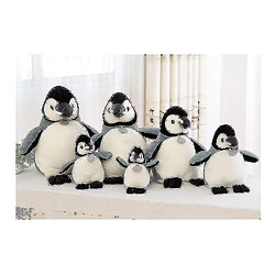 Universal Pingouin peluche jouet mignon peluches en peluche de poupée animale cadeau pour garçon fille (18 cm)