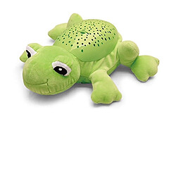 Universal (Grenouille) Toys en peluche de sommeil de sommeil, animal en peluche, lampe de nuit LED avec étoile de musique, jouets légers projecteurs