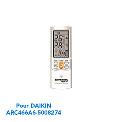 Superior Télécommande de remplacement climatisation pour DAIKIN ARC466A6-5008274