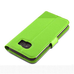 Acheter Cadorabo Coque Samsung Galaxy S7 EDGE Etui en Vert